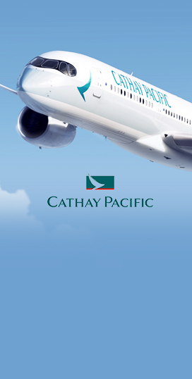 AED 1,650, with Cathay Pacific