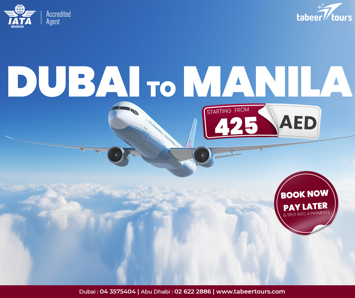 Dubai to Manila Flight