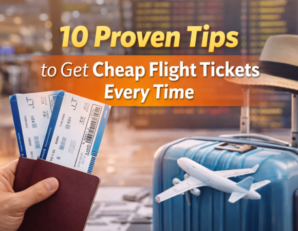 10 Proven Tips to Get Cheap Flight Tickets Every Time