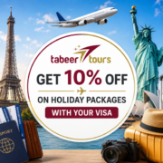 Apply for Your Visa with Tabeer Tours and Get 10% Off